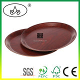 Bamboo Dish Food Serving Tray for Coffee