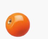 Ball Female Knob with Threaded Insert (Orange, Red, Black) HK-100202