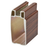 Clading PVC (wood) Aluminium Profile for Hotel Furniture