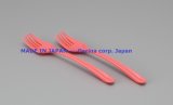 2-Piece Set Plastic Fork Tableware-Pink (Model. 1019)