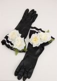 Longer Cuff Latex Household Gloves - 6