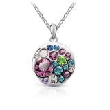 Hot-Selling Colorful Austrian Crystal Necklace Fashion Accessories