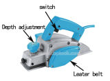 Electric Planer 720W High Quality Power Tool Supplier Directly Sales