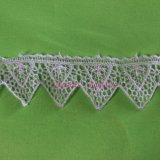 Big Triangle Design Chemical Lace for Dress