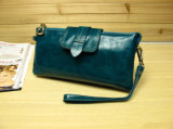 Lady Leather Zipper Wallet