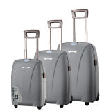 Hot Sale! PP Aluminum Trolley Wheeled Luggage Set PP Trolley Case Vl26