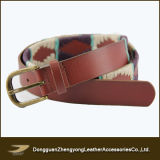 Needlepoint Men's Leather Belt (ZY-8543)