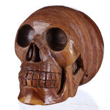 Natural Ocean Jasper Carved Skull Carving #5o70, Gemstone, Crystal Healing