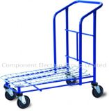 Warehouse Trolley/Rolling Platform/Platform Truck, Warehouse Trolley Cart for Shopping