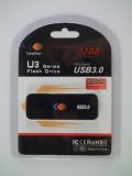 Kingfast USB3.0 Flash Drive 32GB with Black Case (U301M 32GB)