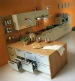 UV Lacquer Kitchen Cabinet (AUV-001)
