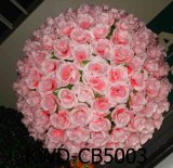 Artificial Silk Kissing Rose Flower Ball for Wedding Decoration