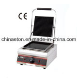 Electric Single Contact Grill Single with Flat+Grooved (ET-YP-1A4)