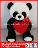 Soft Panda Toy with Heart for Valentine's Day