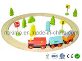 21PCS Wooden Train Set / Wooden Toys (JM-A021)