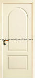 Radius Top Decorative Carved Panel Craftsman Wood Door