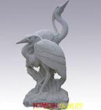 Granite Stone Animal Crane Carving Statue (XMJ-FG14)