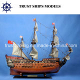Custom Handcrafted Wooden Model Ship