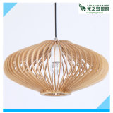 Lightingbird Droplight Wood Pendant Lamp for Hotel (LBMP-FD360)
