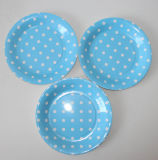 New Products Party Decoration Item Paper Plate with Color Printed