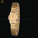 Waterproof Gold Bracelet Jewelry Wrist Watch for Women Lady Girls