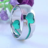 Fashion Jewelry Heart Design Ring Enamel Ring