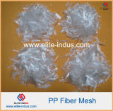 Concrete Additive High Tensile Polypropylene PP Mesh Fiber