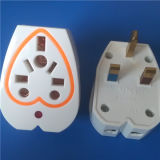 ABS Material Copper Pins UK Plug (RJ-0382)