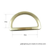 Zinc Alloy Metal Plated D Ring Buckle for Bags