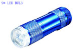 9 LED Aluminium Flashlight, LED Aluminium Flashlight, Aluminium Torch