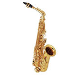 Gold Lacquer Brass Alto Saxophone