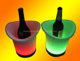 Colorful LED Wine Cooler, LED Ice Bucket/Bar Decoration