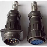 9 Pins Waterproof Connector, Plug Fq14-9t/Fq30-9t, Receptacle Fq14-9z/Fq30-9z, IP67, M14, M30