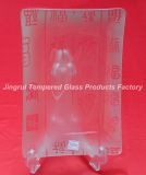 Clear Tempered Glass Plate (JRCFCLEAR0020-4)