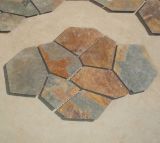 Natural Stone Rusty Flagstone Slate for Paving