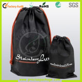 Drawstring Laundry Bag for Shopping with Silk Screen Printing (PRD-010)
