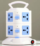 High Qualitty Convenient Mutifunction Extension Socket Overload Protection Outlet with CE Cetificate (T2)