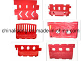 Red Plastic Traffic Barrier on Sale