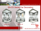 Elevator Cabin with White Acrylic Lighting Ceiling (SN-CD-155)