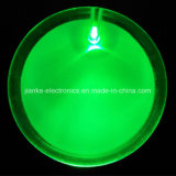 Green LED Light up Badges with Logo Print (3569)