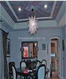 White Article Decoration Glass Chandelier