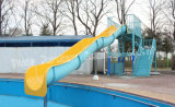Outdoor Swimming Pool Straight Slide for Sale