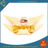 Custom Airline Award Gold Metal Lapel Pin