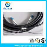 Armored Outdoor Waterproof Optical Fiber Cable with Connector