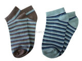 Ankle Sock with Stripe for Boy (HT0412)