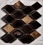 Unique Design Diamond Glass Mosaic with Marble (OYT-S003)