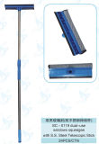 Dual-Use Windows Squeegee With Ss. Steel Telescopic Stick
