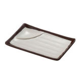 Melamine Rectange-Divid Plate/Sushi Plate/100% Melamine Tableware (CSA219)