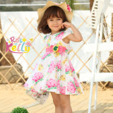 Flower Baby Frock Design Baby Clothing Dress in Children Clothing
