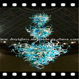 Beautiful Multicolour Blown Glass Chandelier Lighting for Hotel Decoration